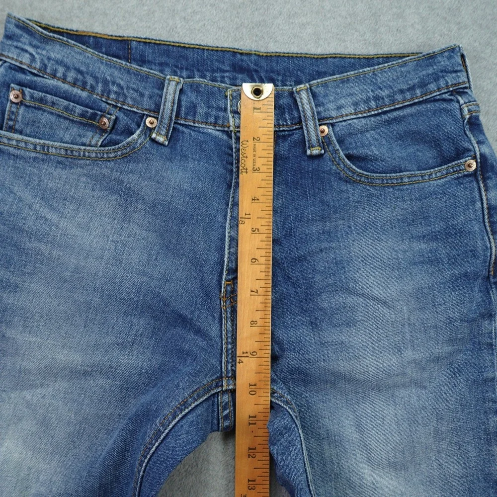 Levi's 541 Shorts Mens 31 Blue Stretch Athletic Taper Denim Casual